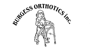 BURGESS ORTHOTICS INC. logo