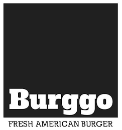 BURGGO FRESH AMERICAN BURGER logo