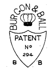 BURGON & BALL B B logo