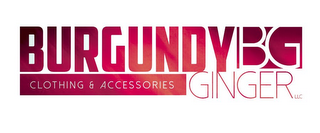 BURGUNDY GINGER LLC BG CLOTHING & ACCESSORIES logo