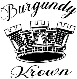 BURGUNDY KROWN logo
