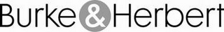 BURKE & HERBERT logo