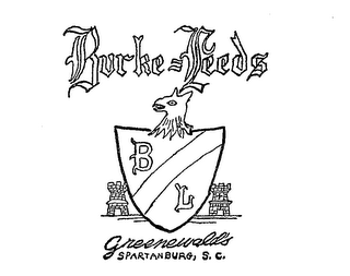 BURKE-LEEDS B L GREENWALD'S SPARTANBURG, S. C. logo
