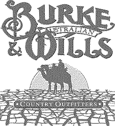 BURKE & WILLS COUNTRY OUTFITTERS logo