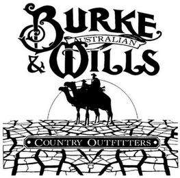 BURKE & WILLS COUNTRY OUTFITTERS AUSTRALIAN logo