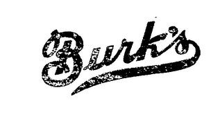 BURK'S logo