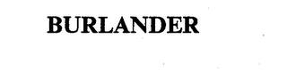 BURLANDER logo