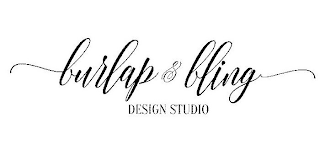 BURLAP & BLING DESIGN STUDIO logo