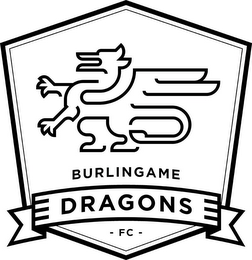 BURLINGAME DRAGONS - FC - logo