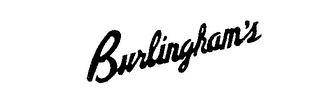 BURLINGHAM'S logo