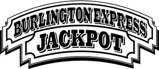 BURLINGTON EXPRESS JACKPOT logo