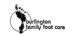 BURLINGTON FAMILY FOOT CARE logo
