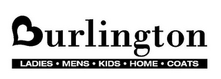 BURLINGTON LADIES ·MENS· KIDS· HOME · COATS logo