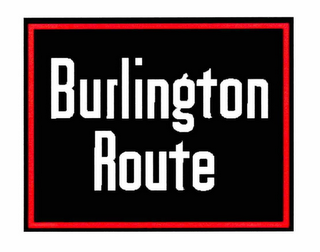 BURLINGTON ROUTE logo