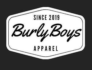 BURLY BOYS APPAREL SINCE 2019 logo