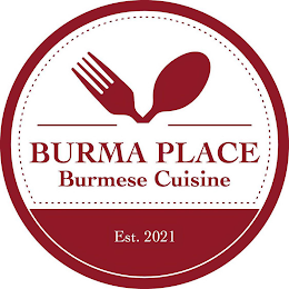 BURMA PLACE BURMESE CUISINE EST. 2021 logo