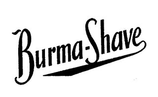 BURMA-SHAVE logo
