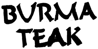 BURMA TEAK logo