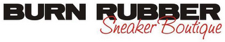 BURN RUBBER SNEAKER BOUTIQUE logo