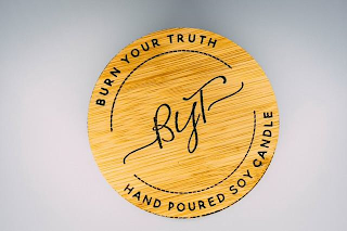 BURN YOUR TRUTH BYT HAND POURED SOY CANDLE logo