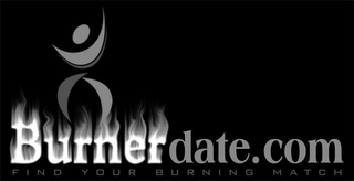 BURNERDATE.COM FIND YOUR BURNING MATCH logo