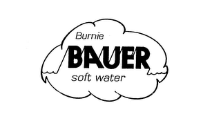 BURNIE BAUER SOFT WATER logo