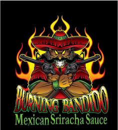 BURNING BANDIDO MEXICAN SRIRACHA SAUCE logo