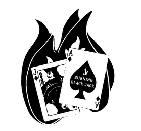 BURNING BLACK JACK logo