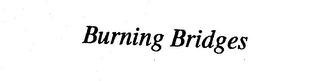 BURNING BRIDGES logo