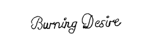 BURNING DESIRE logo