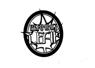 BURNING LEAF logo