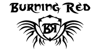 BURNING RED BR logo