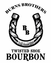 BURNS BROTHERS BB TWISTED SHOE  BOURBON logo