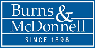 BURNS & MCDONNELL SINCE 1898 logo