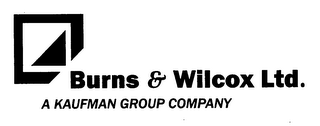 BURNS & WILCOX LTD. A KAUFMAN GROUP COMPANY logo