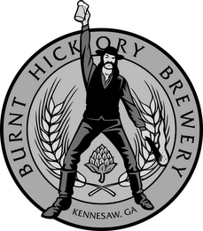 BURNT HICKORY BREWERY KENNESAW GA logo