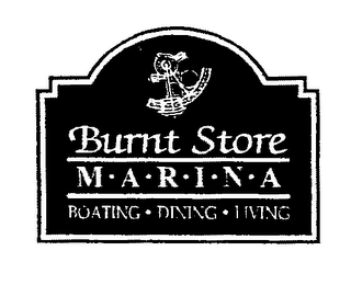 BURNT STORE MARINA BOATING DINING LIVING logo