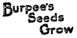 BURPEE'S SEEDS GROW logo