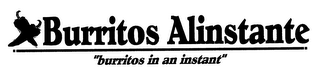 BURRITOS ALINSTANTE "BURRITOS IN AN INSTANT" logo