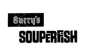 BURRY'S SOUPERFISH logo