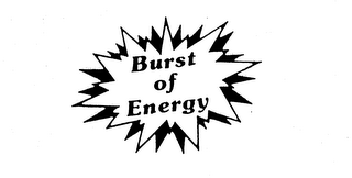 BURST OF ENERGY logo