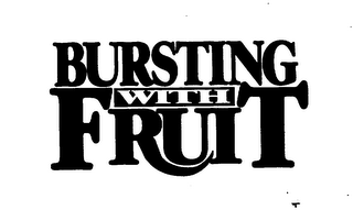 BURSTING WITH FRUIT logo