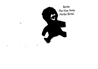 BURTIE THE KISS AWAY HURTIE BIRDIE logo