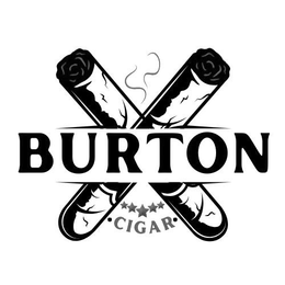 BURTON CIGAR logo