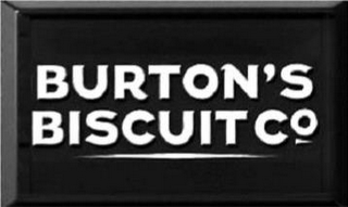 BURTON'S BISCUIT CO. logo