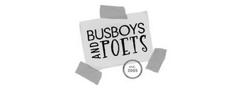 BUSBOYS AND POETS EST. 2005 logo