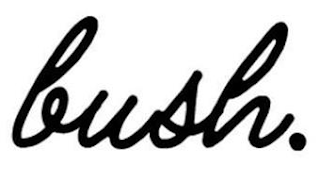 BUSH. logo