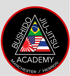 BUSHIDO JIU-JITSU ACADEMY MANCHESTER / HEBRON  ORDEM E PROGRESSO logo