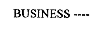 BUSINESS ---- logo