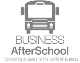 BUSINESS AFTERSCHOOL CONNECTING STUDENTS TO THE WORLD OF BUSINESS logo
